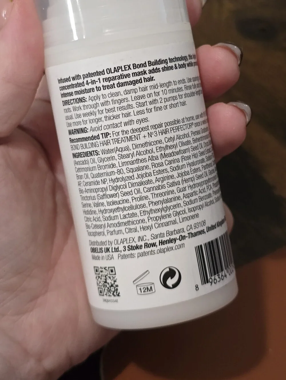 Olaplex No. 8 Bond Intense Moisture Mask